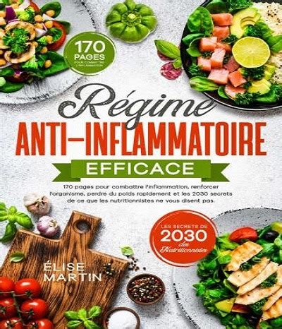 Régime anti inflammatoire efficace Élise Martin Télécharger Des