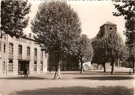 Cransac Place Jean Jaures Carte Postale Ancienne Et Vue D Hier Et