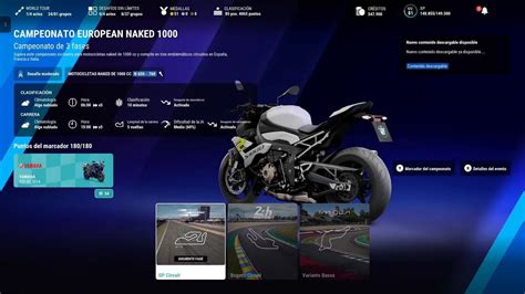 Ride 5 Fase 2 Campeonato 14 Campeonato European Naked 1000 Xbox Pc Ps5