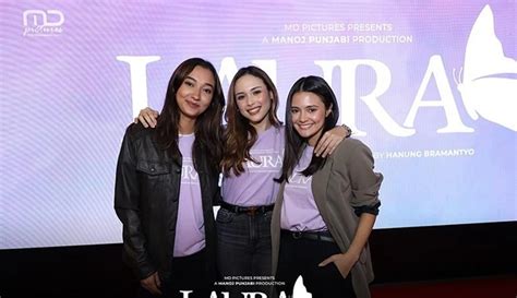 Momen Syukuran Film Laura Amanda Rawles Didapuk Berperan Jadi Laura