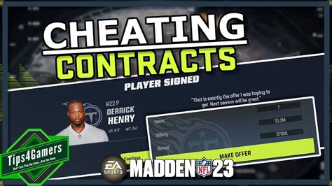 Cheating Madden 23 Contracts Four Ways Youtube