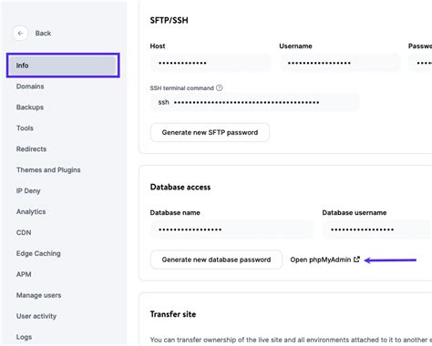 Database Management Import MySQL Database Kinsta Docs