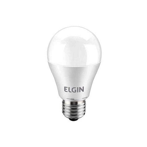 Lâmpada LED Bulbo A60 9W Bivolt Luz Branca E27 Elgin Santil