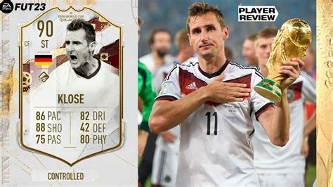 Miroslav Klose World Cup Icono 90 Review Fifa 23 Youtube