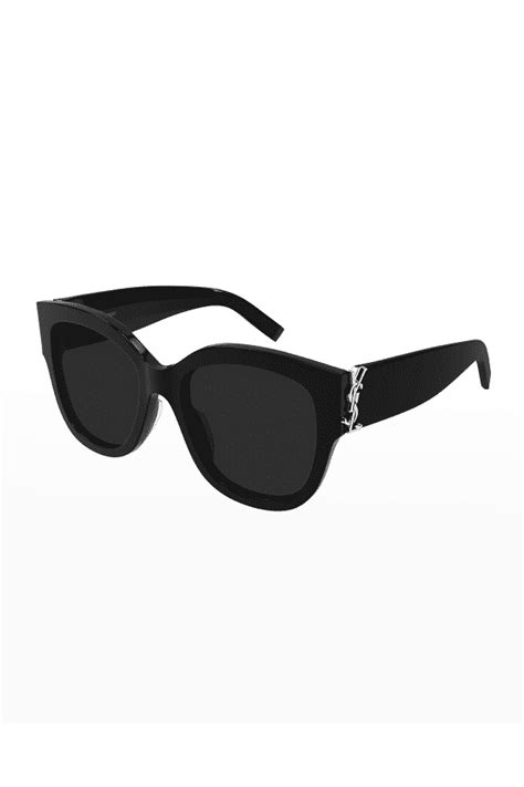 Saint Laurent Ysl Acetate Cat Eye Sunglasses Neiman Marcus