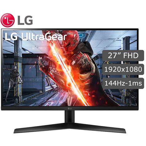 Monitor LG Gaming UltraGear Pantalla 27 FHD IPS 1920 X 1080 1 MS