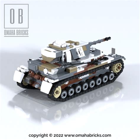 Panzer IV Ausf D. Winter Camo – OmahaBricks