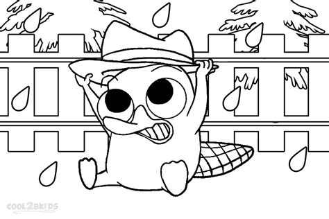 Printable Perry the Platypus Coloring Pages For Kids | Cool2bKids