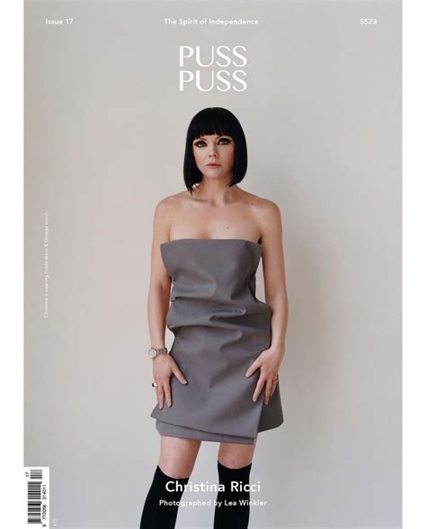 Christina Ricci For Puss Puss Magazine S S 2023 Hawtcelebs