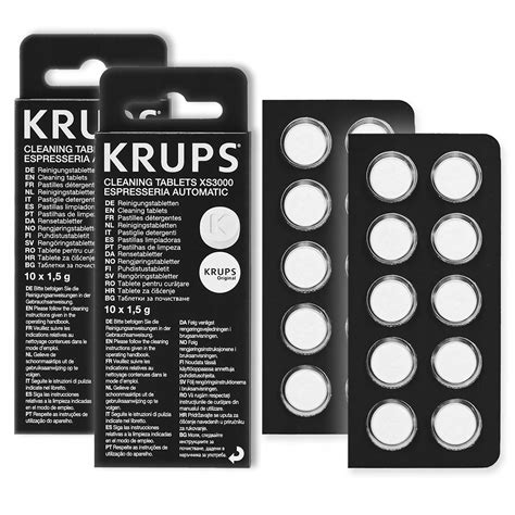 2x Tabletki czyszczące do ekspresu KRUPS XS3000 Sklep Opinie Cena w