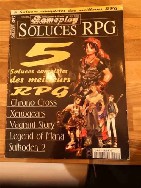 Magazine Gameplay Hors S Rie Soluces Rpg Eur Picclick Fr