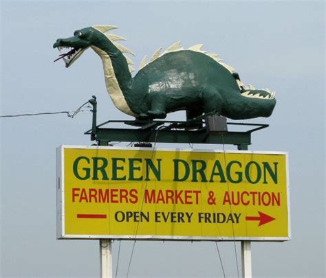 Green Dragon Flea Market - change comin