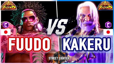 SF6 Fuudo Dee Jay Vs Kakeru JP Street Fighter 6 YouTube