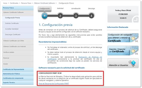 Obtener El Certificado Digital De La Fnmt Con El Nuevo Sistema Jes S