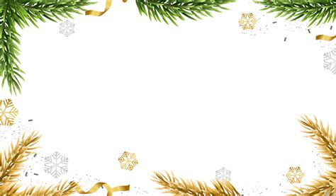 Christmas Frame Garland Border 11288225 PNG