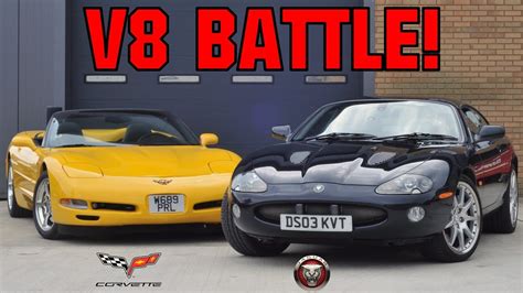 Jaguar XKR Vs Corvette C5 V8 Muscle Shootout 2003 X100 4 2 2000