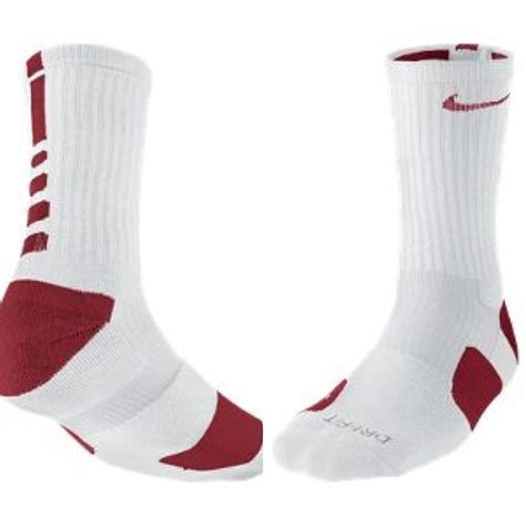 Nike Elite socks white and red | Nike socks, Socks, Nike elite socks