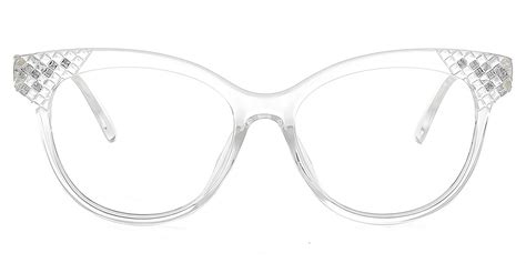 Corey Blue Cat Eye Exquisite Horn Tr90 Eyeglasses