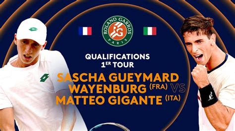 S Gueymard Wayenburg Fra Vs M Gigante Ita Court N°14 En Replay Roland Garros