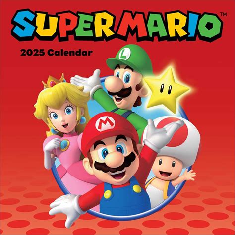 Super Mario Wall Calendar Nintendo Amazon It Libri