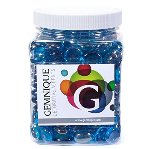 Gemnique Glass Gems Caribbean Blue Luster 48 Oz Gtineanupc 603827436030 Cadastro De