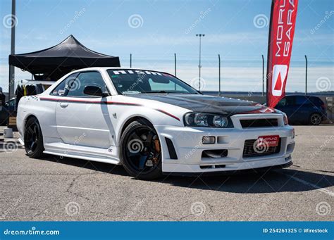 Nissan Skyline GTR R34 At Manila Auto Salon In Pasay, Philippines Editorial Photo ...