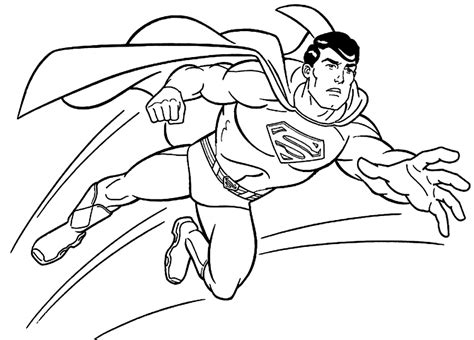 Coloriage De Superman A Imprimer Coloriage Superman Coloriages Pour Images