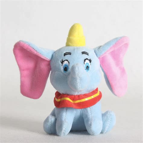 Peluche Dell Elefante Dumbo Blu E Grigio Mio Peluche