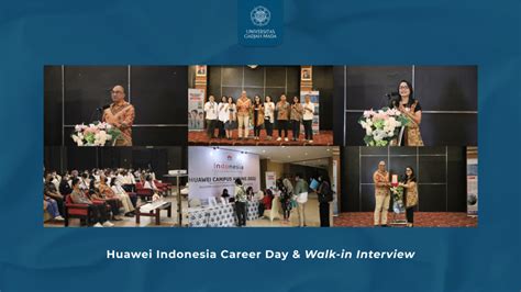 Huawei Indonesia Career Day Walk In Interview Portal Alumni