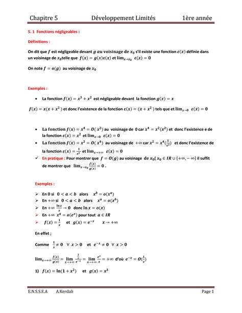 Solution D Veloppement Limit S Pdf Studypool