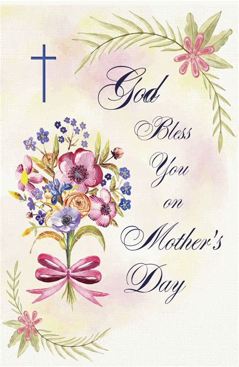 Mothers Day Religious Cards Md19 Pack Of 12 2 Designs