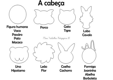 Eva Moldes De Animais - Moldes de animais em EVA | Julilu Atividades Escolares