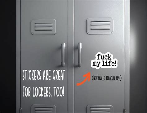Fuck My Life Sticker Funny Decal Hilarious Sticker Snarky Water Bottle Sticker Laptop