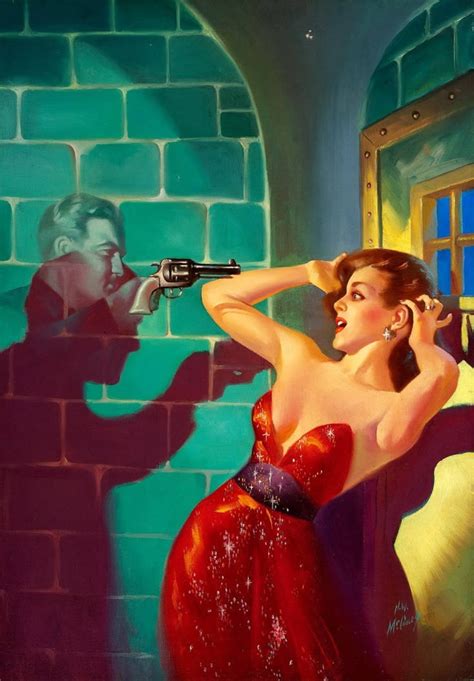 Harold William Mccauley Pulp Art And Illustrations Etsy