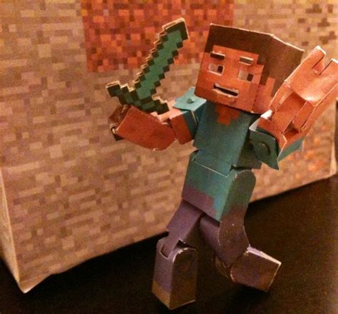 Advanced Steve Papercraft by frownieman on DeviantArt