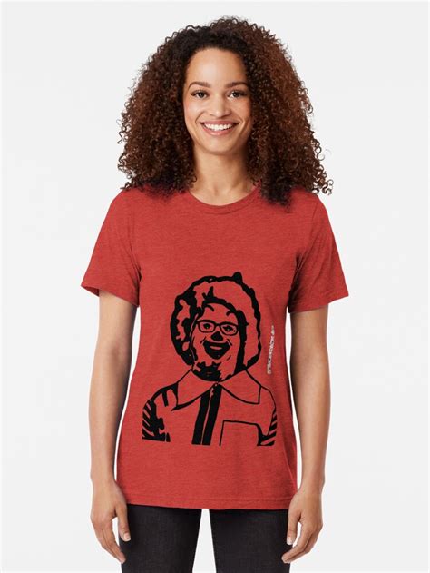 Realistic Ronald Mcdonald Clown Black And White Jtownsend T Shirt By