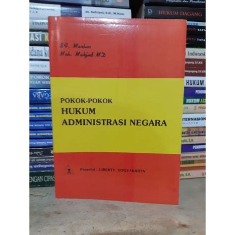 Jual Pokok Pokok Hukum Administrasi Negara By Marbun Shopee Indonesia