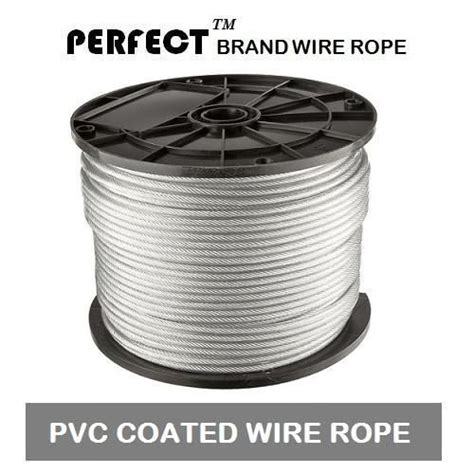 Perfect PVC Coated Wire Rope At Rs 18 Meter In Palghar ID 16371157488