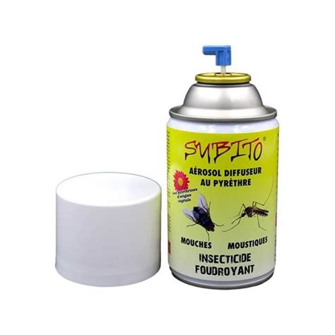 Recharge 250 ml insecticide pour diffuseur au pyrèthre végétal 250 ml