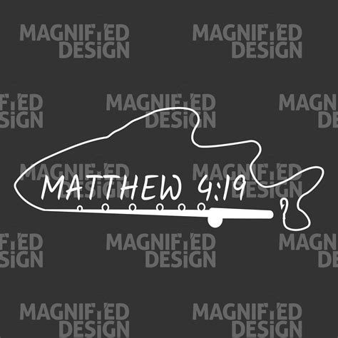 SVG Fisher Of Men Matthew 4 19 Etsy