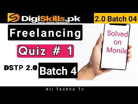 Freelancing Quiz Batch Digiskills Freelancing Quiz Batch