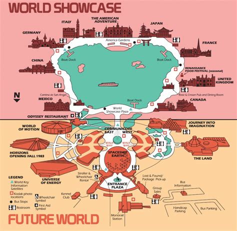 Epcot Park Map Printable - Printable Maps