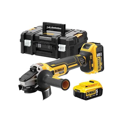 DEWALT Meuleuse Sans Fil 125mm XR 18V 5Ah DCG405P2