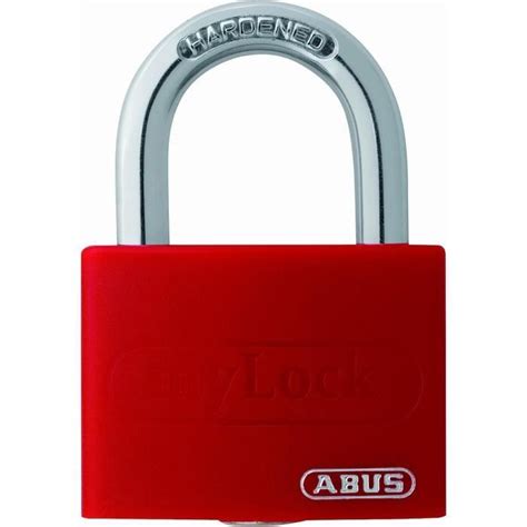 Abus T65AL 40 40mm Cadenas En Aluminium Rouge Keyed Alike 6401 358