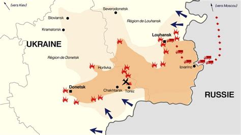 Carte Quelle Est La Situation Militaire En Ukraine