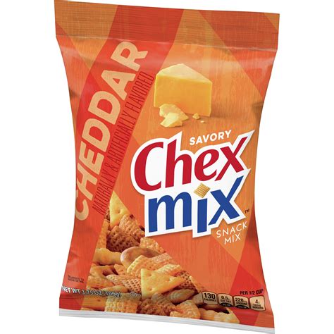 Chex Mix™ Snack Mix Cheddar 8 Ct 375 Oz General Mills Foodservice