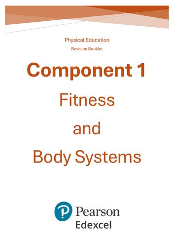 Physical Education Component 1 GCSE Revision Guide (Pearson Edexcel ...