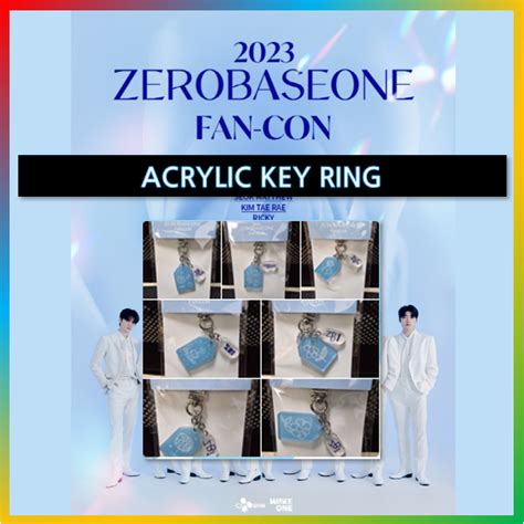 Photo Card Event Zerobaseone Zb Fan Con Acrylic Key Ring Shopee