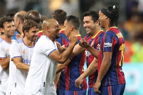 Goles Y Resultado Del Cl Sico De Leyendas Barcelona Vs Real Madrid