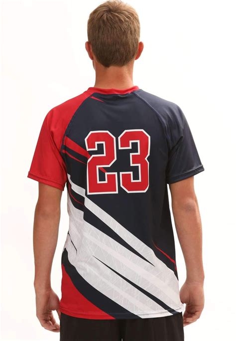 Mens Team Uniform Sublimated Jerseys Rox Volleyball